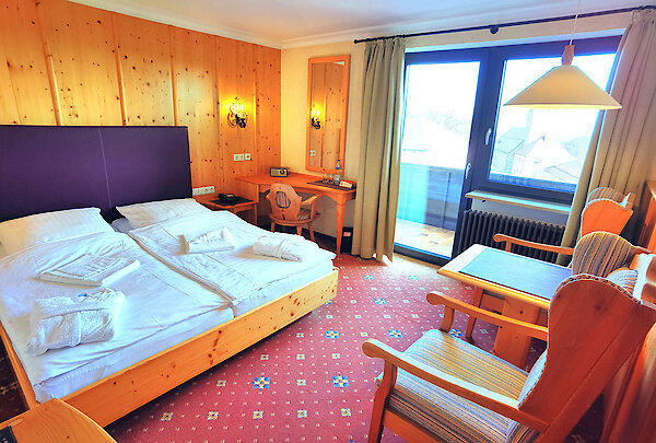 Doppelzimmer Falkenstein im Hotel Hochriegel in Spiegelau am Nationalpark